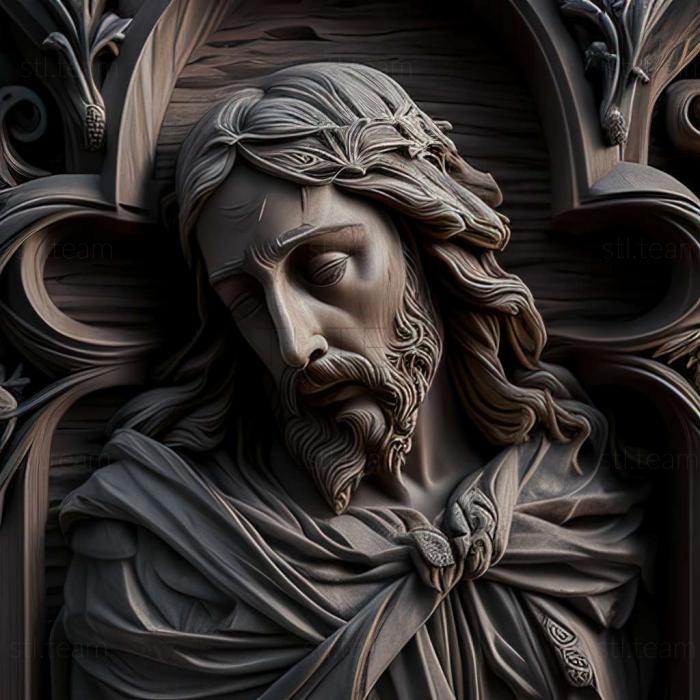 3D model jesus christ (STL)